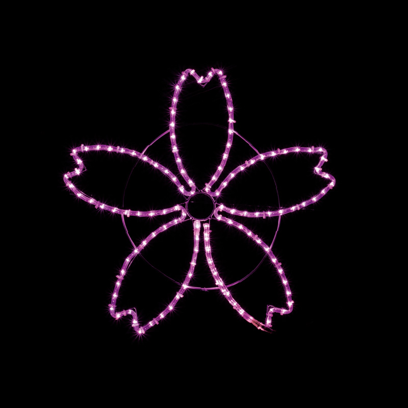 2Dモチーフ フラワー（2PIN）