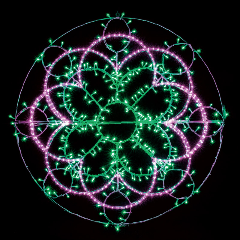 2Dモチーフ フラワー（2PIN）